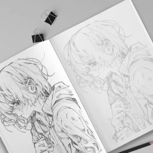 MOWEI | Manga Anime Character Sketch Drawing Book