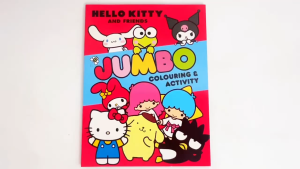 Hello Kitty Jumbo Colouring & Activity Book With Fun Activities Puzzles & Mazes For Kids