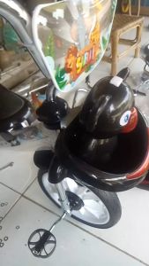 sepeda roda tiga tricycle anak anak iora pmb BMX-719 stenles safari 719 chrome Sepeda Roda Tiga Safari Nixel – BMX-719 Sepeda Anak