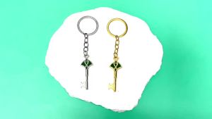 Bandai | Genshin Impact Anime Figure Room Key Keychains Sumeru Alhaitham Kaveh Keyring Cosplay Accessory Prop Fahion Accessories Gifts