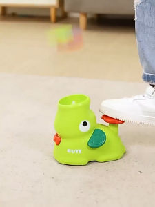 เครื่องยิงจานบิน ของเล่นเครื่องยิงจานบิน ของเล่นเสริมพัฒนาการ ของเล่นเด็ก เกมกีฬาในร่มสำหรับเด็ก