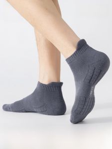 MiiOW | Mens Short Socks Cat Person Summer Thin Sweat Absorbent Sport Socks Massage Bottom Spring Autumn Cotton Breathable Boat Socks