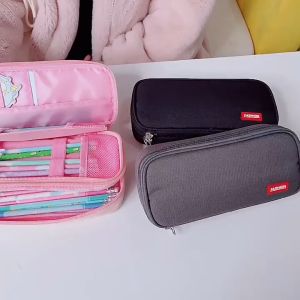 TXS10 Korean Pen Pencil Case Polos FASHION Kotak Tempat Pensil Box TKM