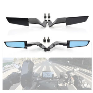 สำหรับฮอนด้า CB650R CB1000R CB750ดัดแปลง CNC Kaca Spion Motor โคมสะท้อนเงาลมแบบคงที่