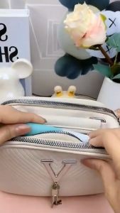 Pisau dan peeler 2in1 Pisau Peeler Pengupas buah 2in1 Pisau Travelling Saku Multifungsi 2 sisi SH I25