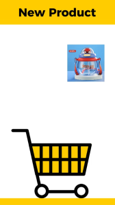 Ataru 800ml Botol Minum Plastik Spiderman Biru Merah Model Bulat Praktis BPA Free Mudah Dibersihkan