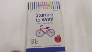 Little Genius Starting To Write (Ages 3-4) Fun Educational Activity Book For Kids With Stickers