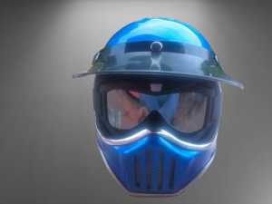 Helm Cakil pria keren murah full face terbaru-helm Cakil pria/wanita custom klasik Reno24-Free box Helm Motocross Off-Road Ukuran Helmet Xl M S L - Lazada