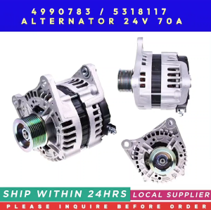 4990783 / 5318117 ALTERNATOR [24V 70A 8PK PULLEY] [LIMITED STOCK. READY TO SHIP WITHIN 24HRS.] FOR CUMMINS ENGINE PART