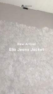 Mirtakids Crop Ella: Jaket Jeans Anak Denim 1-6 Tahun | Jeans Non Stretch