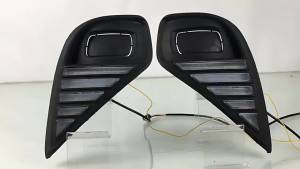 ROMADA | 2 pcs LED DRL Fog Lights For Toyota Highlander 2020-2023 Turn Signal Fog Lights Daytime Running Lights Assembly