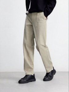 Jack Jones | Cone-shaped Leisure Trousers with Embroidery Male Trousers