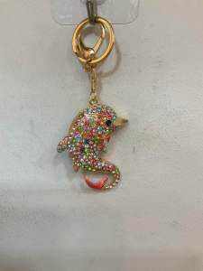 พวงกุญแจ พวงกุญแจช้าง ช้าง คริสตัล สีเขียว/ชมพู/สีขาว/น้ำตาล กุญแจกระเป๋า DIY แฟชั่น วิ้บวับ พร้อมส่ง ในไทย ของขวัญ ของฝาก