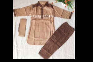 Setelan Koko Pakistan Anak Umur 2 - 4 Tahun Bahan Kanvas Ring Sigaret