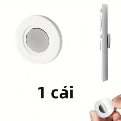 Giá Đỡ Điều Khiển Từ Xa Có Khóa Từ Tính Gắn Tường Tự Dính Hộp Đựng Đồ Dùng Dành Cho Mặt Sau TV Keo Dán Hai Mặt Siêu Chắc