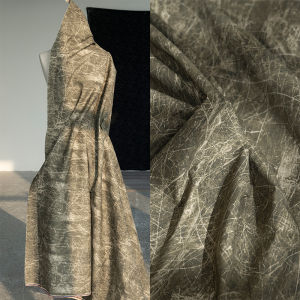 Vải Áo Khoác Mùa Thu Đông in Đá Granite Nguyên Chất Cotton Cao Cấp Sang Trọng Tự Nhiên Vải Thiết Kế Quần Áo