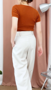 Celana Kulot Wanita Panjang Highwaist Premium / Kulot Terbaru Bahan Semiwoll Loose Pants Cullote