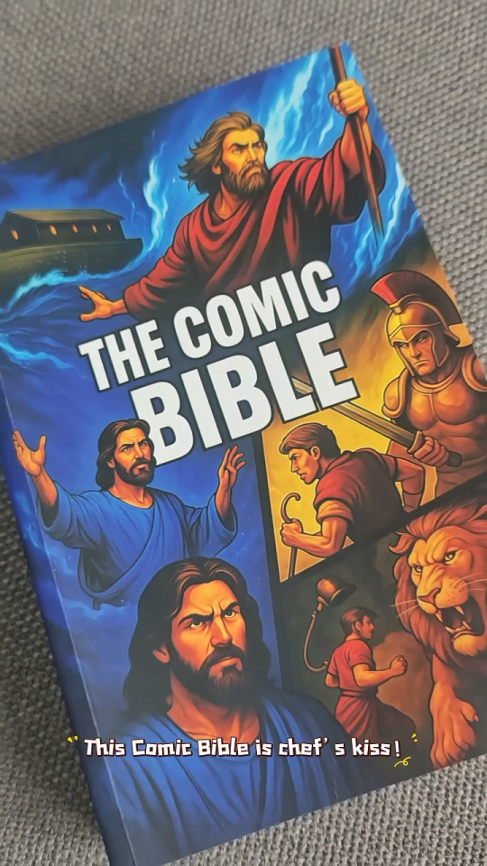Bible Comic Book for Kids: Easy-to-Understand Scripture Gift Idea