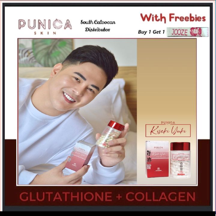 Punica Skin Kiseki Yuki Glutathione with Crystal White Tomato with free  Sachet of Jooze | Lazada PH