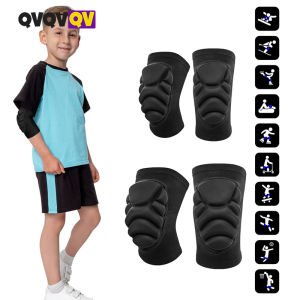 1Pair Thick Sponge Knee Pads Elbow Sleeves Guard Collision Avoidance Sport Protective Kneepad Skate Soccer Football Volleyball
