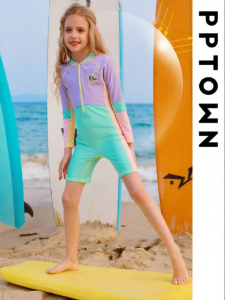 PPTOWN | UV Protection Quick-Drying Swimming Suit for Girls
