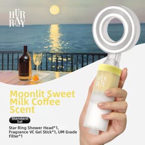 HURRAYFOUR | Aromatherapy Filter Showerhead with Pressure Boost