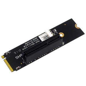 [Vktech] Versatile M.2 to PCI-E 4X Riser Card for SSD Expansion with Static Bag Packaging