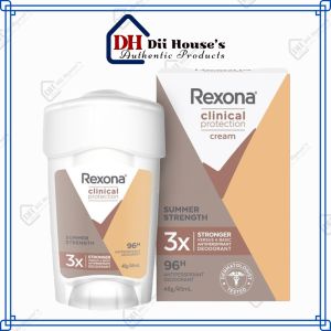 Lăn Khử Mùi Rexona Clinical Protection Cream Summer Strength 48g.