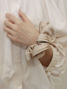 ยางรัดผมผ้าซาติน Meuri สำหรับผู้หญิง ยางรัดผมทรงหางหมูยืดหยุ่นสูง ยางรัดผมฤดูหนาว ยางรัดผมแบบเรียบง่าย