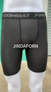 กางเกงรัดกล้ามเนื้อ กางเกงรัด ขาสั้น PRO COMBAT กางเกงออกกำลังกาย สำหรับกีฬาฟุตบอล บาสเกตบอล วิ่ง