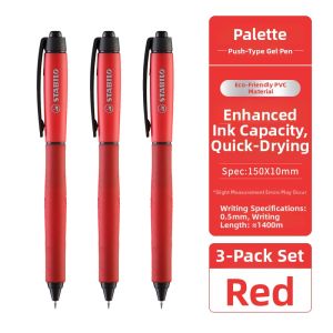 STABILO | Quick Drying 0.5mm Auto Click Retractable Pen