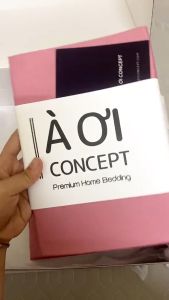 Ga Giường Cotton Satin 1m6x2m và 1m8x2m Nhiều Màu bo chun Cao Cấp À Ơi Concept không xù lông trơn mượt thoáng mát Home Bedding