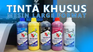 TINTA VATOR DTF LFP LARGE FORMAT PRINTER CMYK 100ML