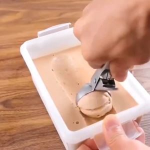 Ice Cream Scoooper Stainless Steel Fruit Ice Ball Maker Cookie Dough Scoop Kitchen Essentials