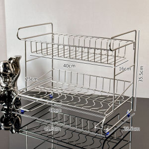 ชั้นวางของแบบพับได้หลายชั้น ทำจากเหล็กไมโครไซลอน ชั้นวางของสำหรับเครื่องสำอาง ชั้นวางของสำหรับของเล่น ชั้นวางของสำหรับของใชินาวิกโยธิน