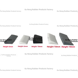 Indoor Outdoor Threshold Crossing Mat Step Pad Slope Sticker for Robotic Vacuum Cleaner Stone Protection Edge Sealant Rubber