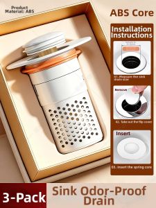 SUNINLIFE | Push-Down Anti-Clog Filter Drain Assembly