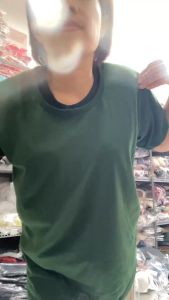 Áo thun Nam tay ngắn Size từ 50kg-60kg màu xanh cotton mềm mát mỏng - AN41