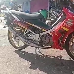 Knalpot Satria 2tak Stainless Knalpot Satria 2tak ORP7 RACING EXHAUST PROMO GRATIS KAOS