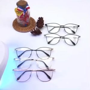 Ratna88 Kacamata Wanita Cat Eye RO2065Kacamata Lensa Photocromic|Photopink|Photobrown Khusus Normal