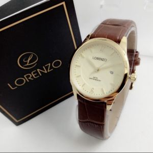 Jam tangan Fashion Lorenzo R1037L garansi 1 tahun
