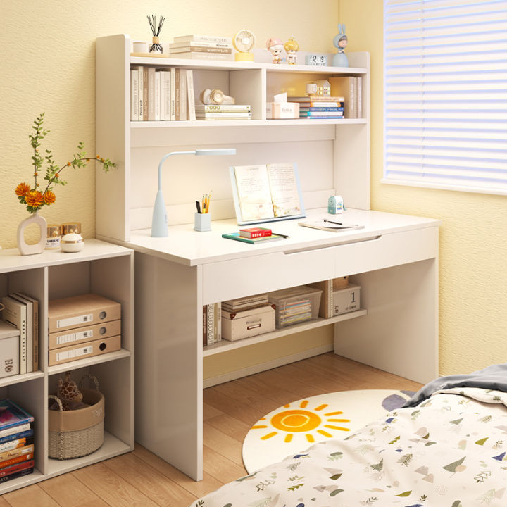 Modern Minimalist Computer Desk Student Home Use Table Frame Integrated ...