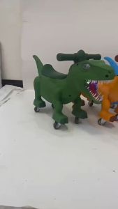 MeeiJaShop มังกรพ่นน้ำ ขาไถ 4ล้อ รถบาลานซ์ จักรยานเด็ก มีเพลงมีไฟ รถนั่งเด็ก ของเล่นเด็ก