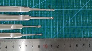 4Pcs Leather Grooving Tool U V Shaped Stitching Groover DIY Craft Tool Leather Edge Skiving