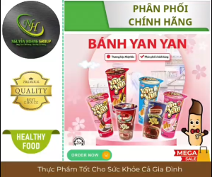 MEIJI - Bánh Yan Yan Strawberry 50g