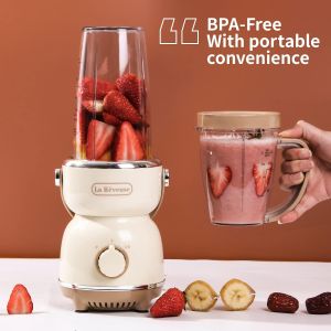La Reveuse Blender Juice Food Processor with Bottle Portable Multi-function Grinder