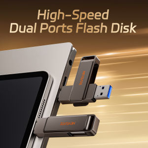 HEYGATE OTG Type-C Flash Drive 32GB-256GB L1 USB3.2 Gen1 High Speed 150MB/s Portable Metal Pendrive Mobile Phone Storage U Disk