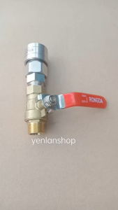 Bộ đầu nối nhanh dây máy nén khí ren ngoài 17mm có khóa (loại tốt)
