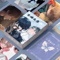 55 Pcs/Set Korean BL Comics Laser Lomo Card Manga Characters HD Photocard Collection Cards. 