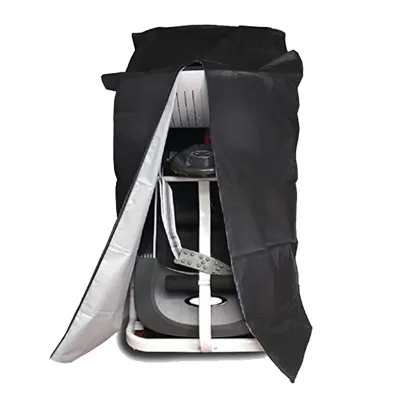 Folding Treadmill Cover Dustproof & Waterproof Oxford Cloth Sunscreen Cover Full Coverage Protector for Home Fitness Equipment